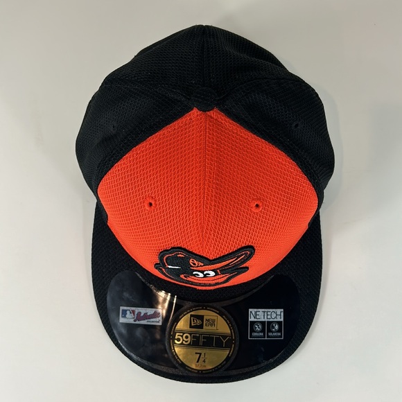 New Era Baltimore Orioles On Field Diamond Era 59FIFTY Fitted Hat - Orange/Black - Picture 12 of 12